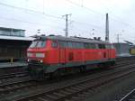 BR 218 261-6 Solo ...  Hubert Hager 13.11.2007