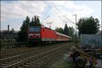 Die 143 214 bespannt ...  Florian B�ttcher 14.11.2007