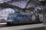 Lok 101 070-1 kommt im Hauptbahnhof von K�ln an. 06.11.07 ...