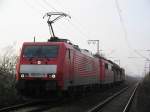 Unterwegs mit 189 071 ...  j. h. 18.11.2007