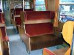 Au�erferner Bahntag 2007 - Inneneinrichtung der 1. Klasse im Triebwagen ...