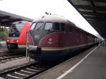 Au�erferner Bahntag 2007 - Zweimal die BR 612 nebeneinander, mit ...