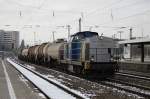 V1702 mit dem ECCOCARGO Kastulus am 17.11.07 in M�nchen Ost ...