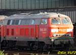 225 021-5 kalt in Wanne-Eickel. 18.11.2007.  ...