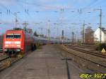 101 145-1 mit unbekannten IC durchfährt Witten Hbf. 18.11.2007. ... 101 145-1 mit unbekannten IC durchfährt Witten Hbf. 18.11.2007. ...