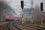 22.11.2007 143 271-5 mit RB13 von Sassnitz kommend fährt in ... 22.11.2007 143 271-5 mit RB13 von Sassnitz kommend fährt in ...