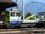 sonstiges bls - Baudienst Tm 2/2 235 081-7 Abgestellt im Bahnhofsareal von Spiez am 13.09.2007