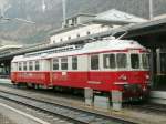 bde-4-4 Extrafahrt des 'Aargauer Pfyl' BDe 4/4 Nr.2 ex.Wohlen-Meisterschwanden Bahn,hier am 23.11.07 in Chur