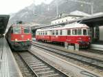 bde-4-4 Mittagshalt des 'Aargauer Pfyl' BDe 4/4 bei einer Extrafahrt am 23.11.07 in Chur