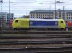 Dispolok ER 20 Die BR ER 20-013 am 04.11.2007 auf einem Abstellgleis in M�nchen HBF.  