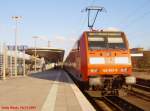 bochum-hbf 146 003 steht mit dem RE6 abfahrbereit in Bochum Hbf (18.11.2007)