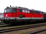 br-2043 2043 022-9 wurde soeben vom R�benzug abgekoppelt, welchen sie von Geinberg bis Ried i.I. als Nachschiebelok unterst�tzt hat, und wird dann wieder den Verschubdienst aufnehmen; 071123