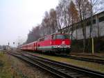 br-2043 2043 032-8 verl�sst mit R 5974 den Bhf. RIED i.I.;071123