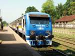 s9 Sri Lanka Railway Class S9 im Bahnhof Veyangoda am 20.03.2007 
neuester Import aus China seit Mai 2000



