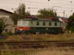 BR 141 Die 141 012-5 mit historischem Bezeichnen (E 499.112) in Chomutov. (20. 8. 07)
