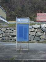 Schilder Eine Infotafel ohne Info! Gesehen am 03.11.2007 in Heustrich-Emdthal.