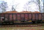 guterwagen 'Stichprobe' in den fahrenden 76Ax-R�benzug von Geinberg nach Tulln;  und erwischt hat es: Eaos_31815334014-2; 071123