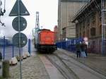 Die Diesellock 202 547-6 ...  Roswitha Bartsch 25.11.2007
