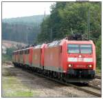 185 023 am 12.08.07 in Hochspeyer.  ...