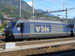 bls 465 012-3 im Bahnhof von Brig am 20.09.2007  ...