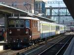 bls - Re 4/4 194 im Pendelzugsdienst am schluss bei ...