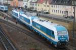 223 064 beim Rangieren zweier 183-iger anl�sslich der Lokparade zur ...