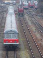 Ulm Hbf - Abstellbereich am 24.November 2007. Zusehen ist ein ...