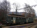 BDe 4/4 651 in Balsthal Abgestellt am 25.11.07  ...