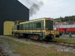 Ehemalige Rangierlok der SNCF, heute im Dienst des Vereines CFV3V, ...