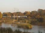 646,fahrt durch die sch�ne Landschaft ,n�he Hohendorfer Teiche  ...