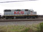 Die KCS Lok 2032 in Houston (Texas). (1.12.2007)  ...