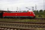 2.09.2007: Br 189 005-2 beim durchfahren des Lehrter G�terbahnhofs.  ...