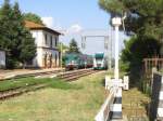 toskanische Nebenbahnromantik in Rigomagno (Zwischen Sinalunga und Sienna) Der Minuetto ...