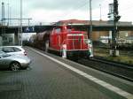 361 234 mit mit Kurz-Gz in Peine(Einsatz als Streckenlok)  ...