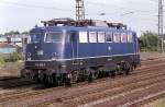 110 406-6 in Rheine 04-08-1992.   ...