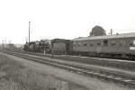 38 205 und BR 01 vor Sonderzug um 1985 in ...