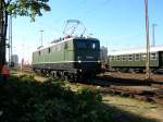 E50 091 aus Koblenz in F�rth (1000 Jahre F�rth).
15.9.2007  ...