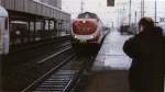 Der TEE f�hrt in einen Hauptbahnhof ein (Essen oder K�ln???) ...