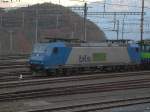 Die BLS 185 525 ...  Christian Maier 16.12.2007