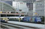 Re 460 005-2 mit Extrazug 33053 von Z�rich Flughafen f�hrt ...