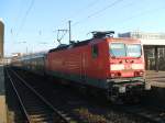 BR 143 587-4 mit ...  Hubert Hager 16.12.2007