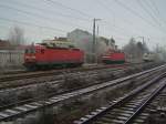 Die 143 165, die 143 007 und die ES 64 ...