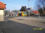 Bad Saarow Bahnhof OE 35 steht zur Abfahrt nach ...