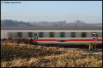 Durchfahrt des IC 2069 von Karlsruhe Hbf nach N�rnberg Hbf, ...