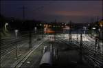 Morgenstimmung im Rangierbahnhof Hagen-Vorhalle. (23.12.07)   ...
