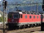 SBB - Re 6/6 11679 im Bahnhof von Brig ...