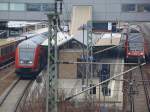RB 28064 (Rechts) f�hrt nach Golm �ber Potsdam Charlottenhof. Links ...