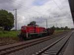 Am 11.7.07 ist 294-731 mit einem Wagen in Unna unterwegs. ...