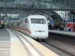 ICE 694 aus Stuttgart nach Berlin Ostbahnhof f�hrt am 29.12.2007 ...