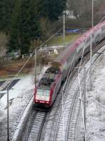 Oberhalb des Tunnels  Kirchberg  ...  De Rond Hans und Jeanny 30.12.2007